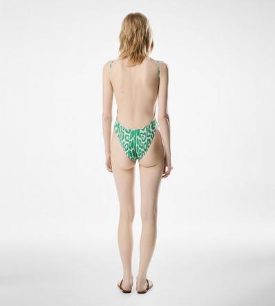 DEEP SCOOP NECK SWIMSUIT image number 3