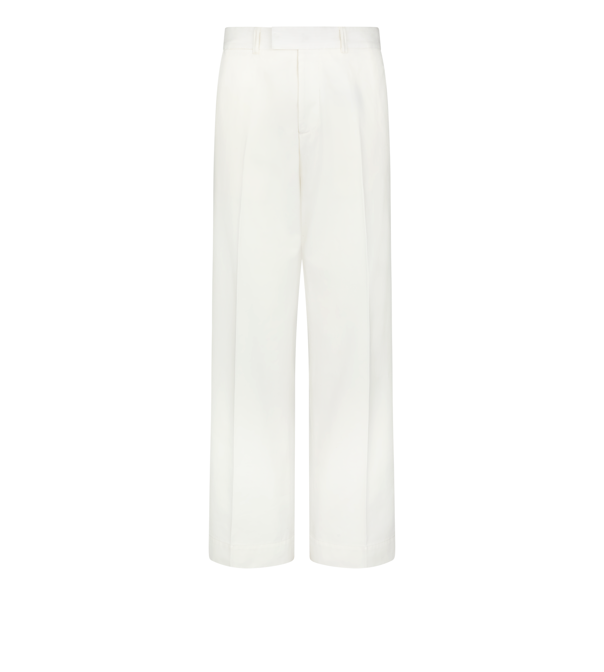 COTTON DRILL WIDE LEG PANT