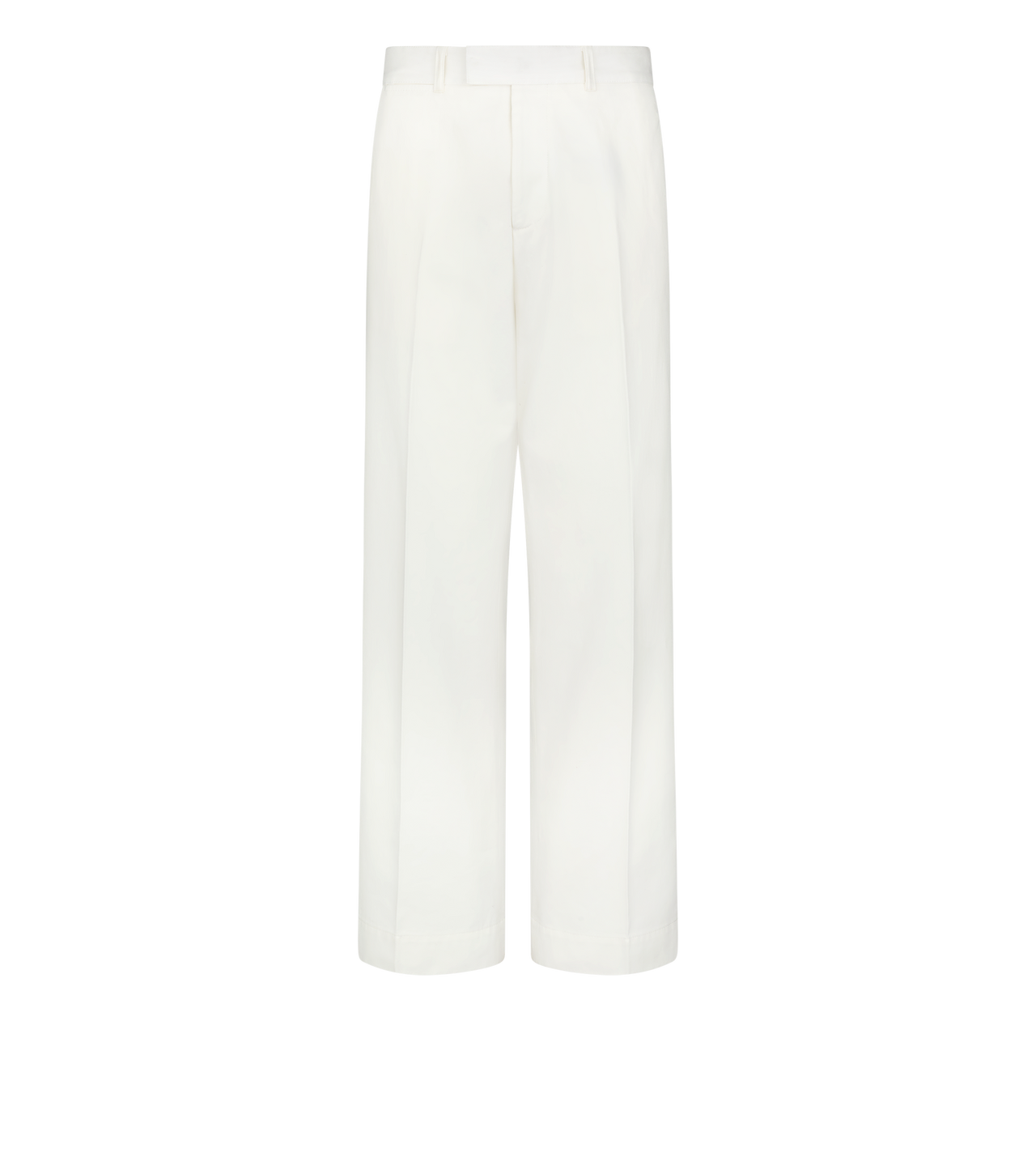 COTTON DRILL WIDE LEG PANT image number 0