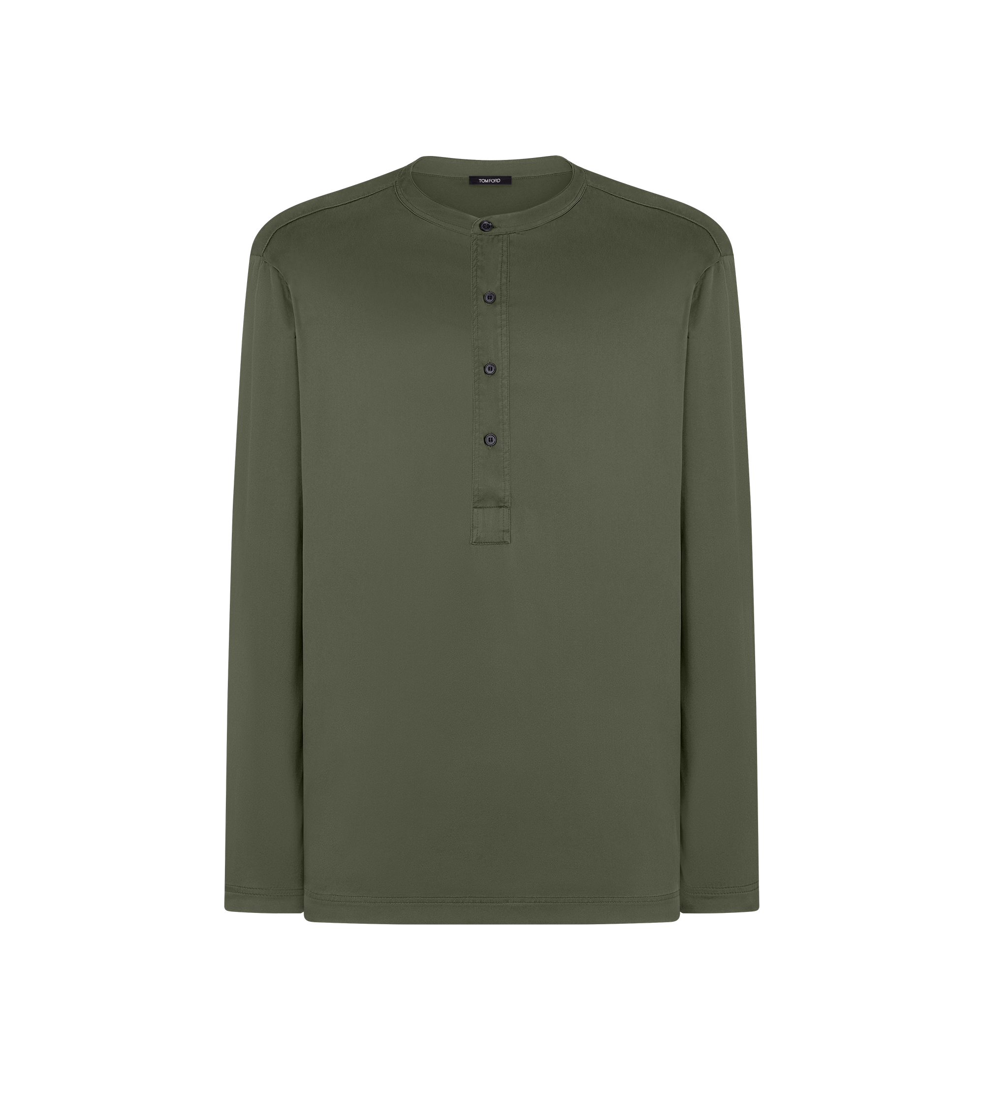 SILK PAJAMA HENLEY&nbsp;