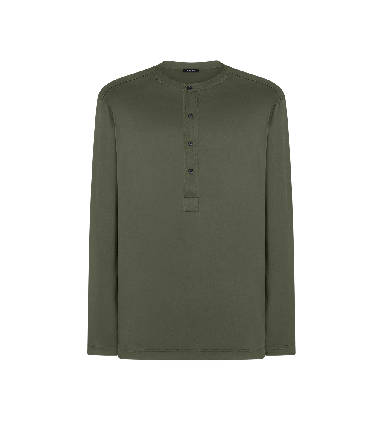 SILK PAJAMA HENLEY&nbsp; image number 0