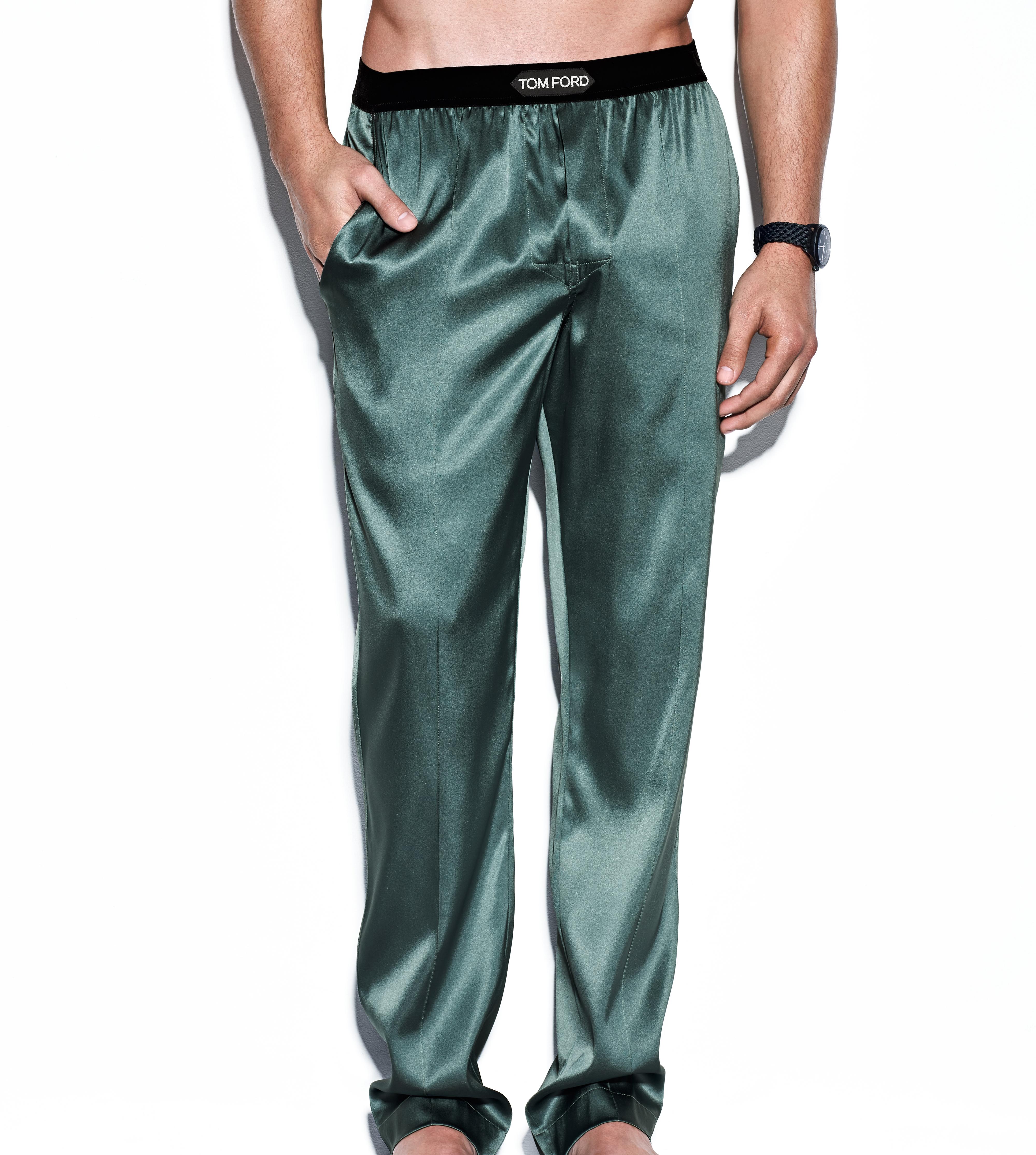 SILK PAJAMA PANTS