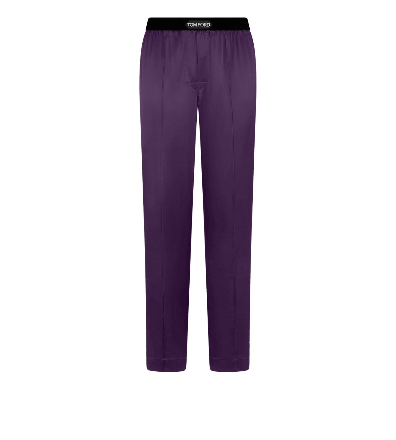 TOM FORD SILK PLUM SILK PAJAMA PANTS