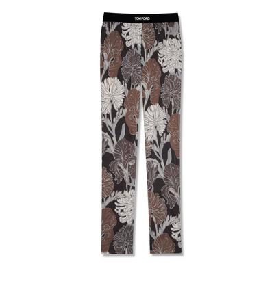 パンツ Tom Ford Pantalone Pajama In Seta TOM FORD: Pantalone pigiama in seta stretch stampa zebra