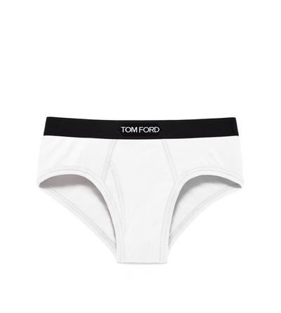 TOM FORD COTTON WHITE COTTON BRIEFS