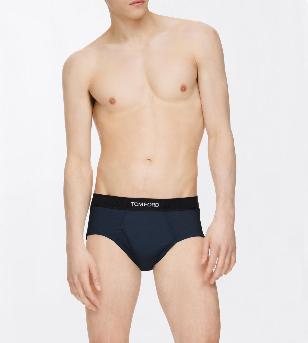 TOM FORD COTTON NAVY COTTON BRIEFS