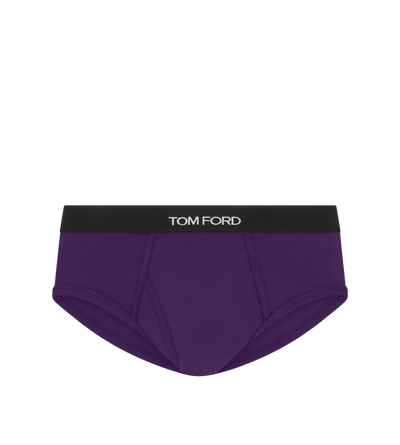 TOM FORD COTTON PLUM COTTON BRIEFS
