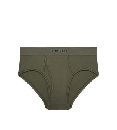 COTTON STRETCH JERSEY BRIEF