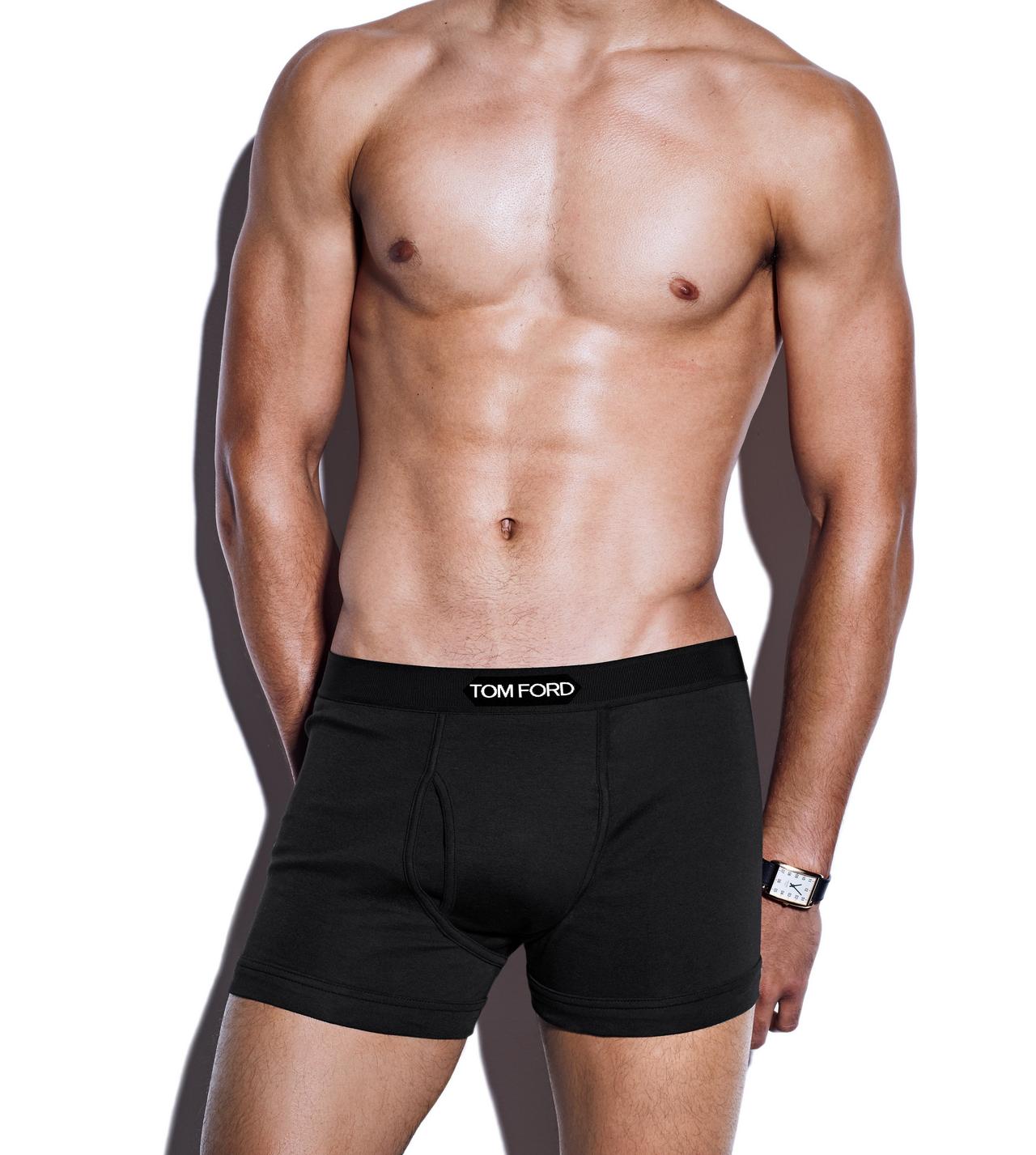 COTTON BOXER BRIEFS image number 1