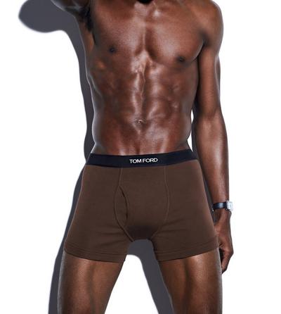 COTTON BOXER BRIEFS image number 1