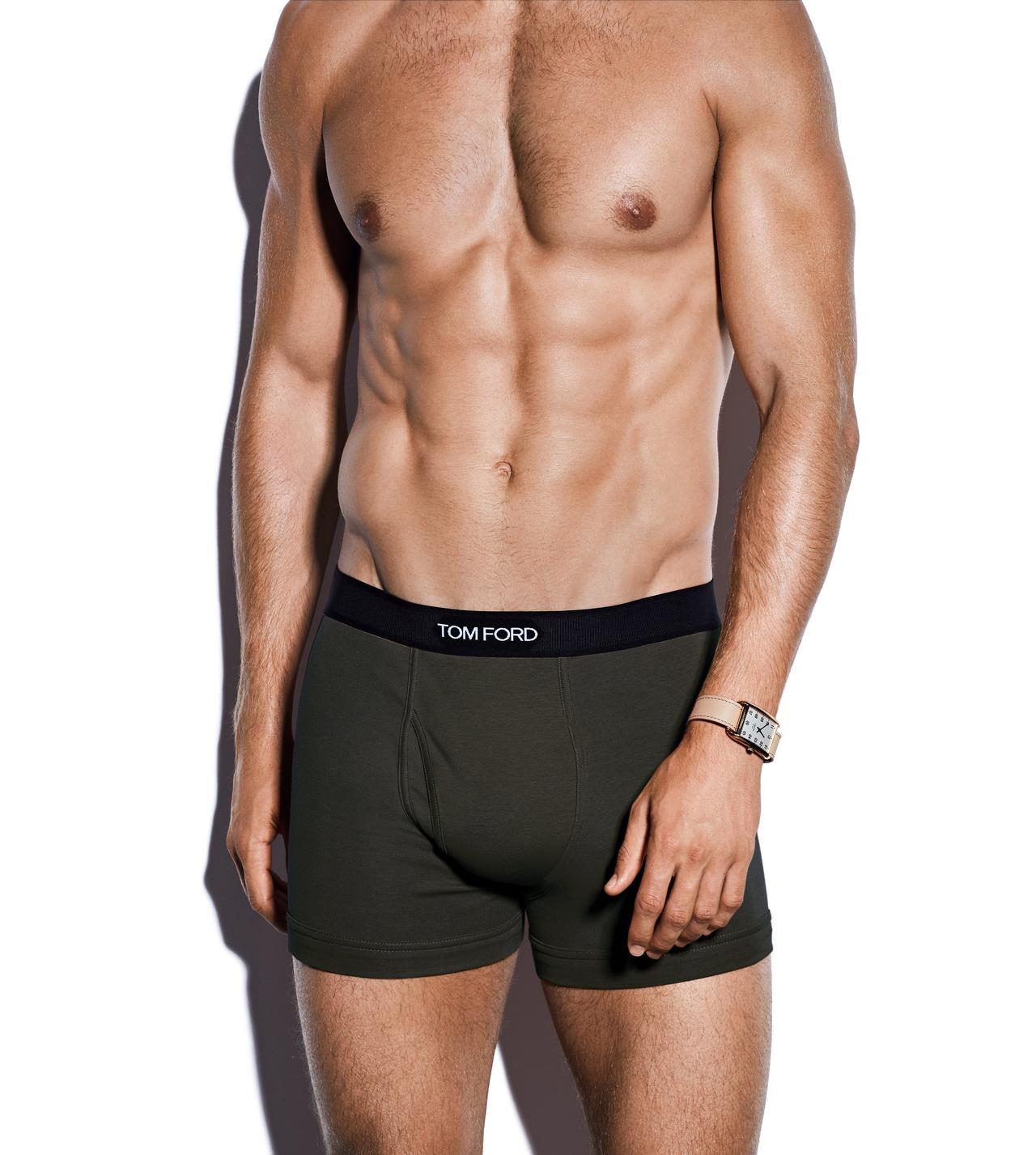 COTTON BOXER BRIEFS image number 1