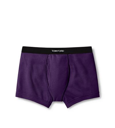 COTTON BOXER BRIEFS