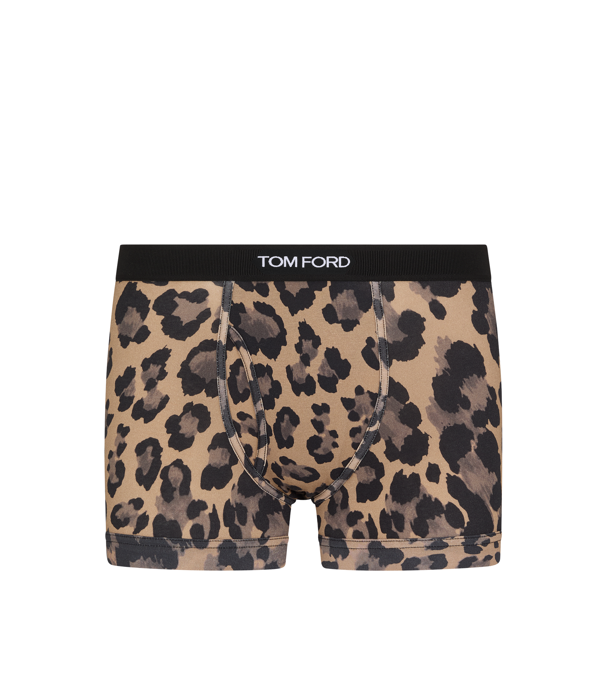 LEOPARD COTTON BOXER BRIEFS