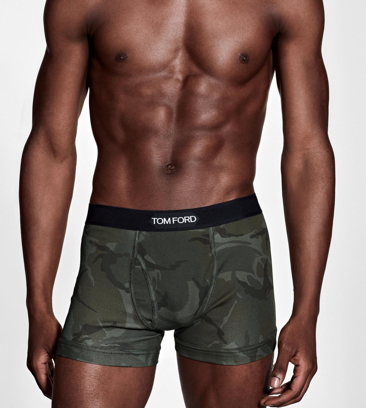 TRUE CAMO COTTON BOXER BRIEFS image number 1