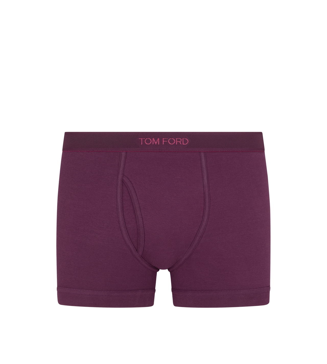 TOM FORD COTTON PRUNE COTTON STRETCH JERSEY BOXER BRIEF