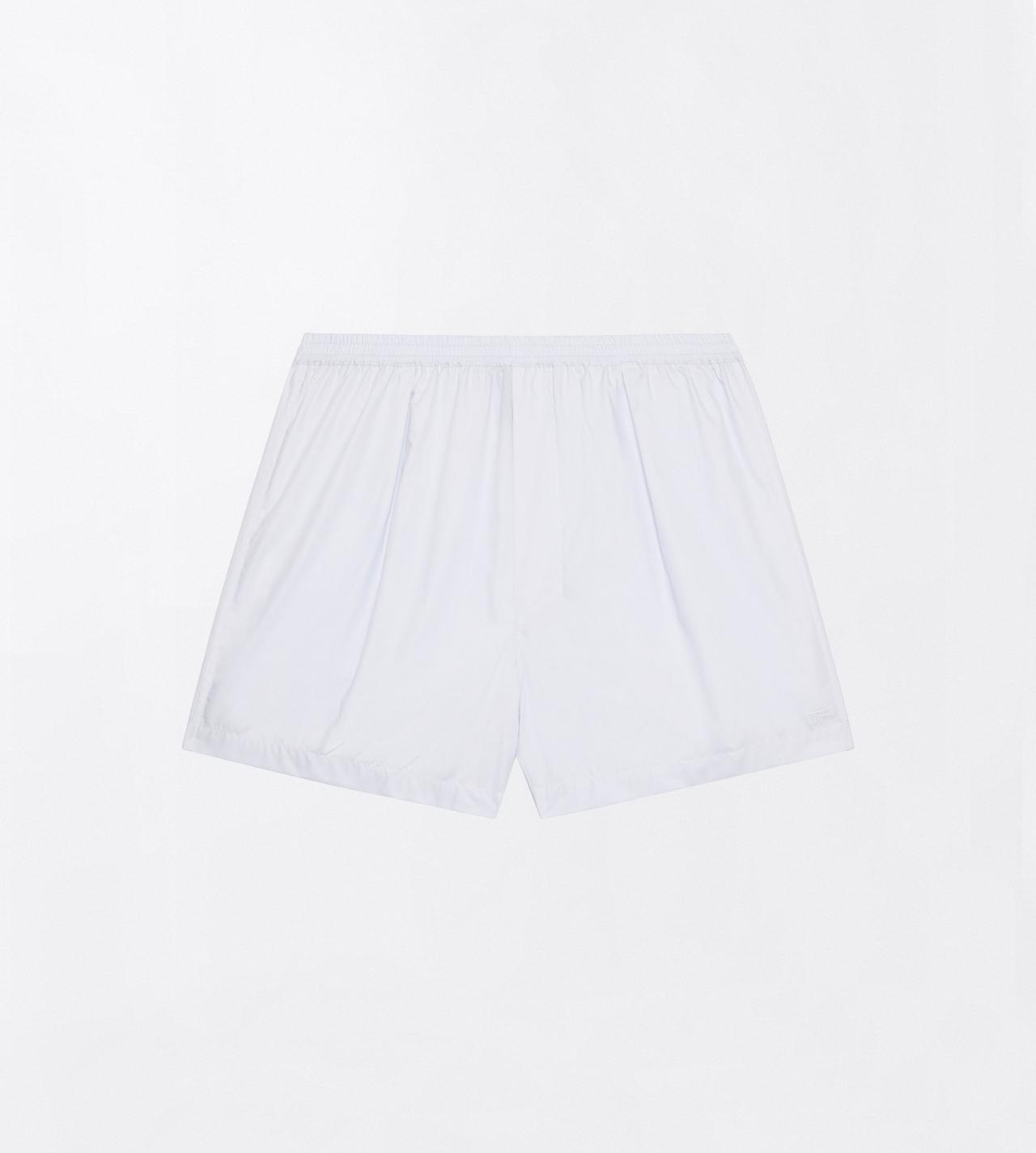 TOM FORD COTTON WHITE COTTON WOVEN BOXER
