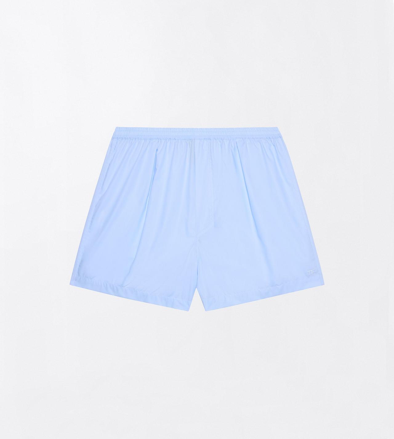 TOM FORD COTTON PALE BLUE COTTON WOVEN BOXER