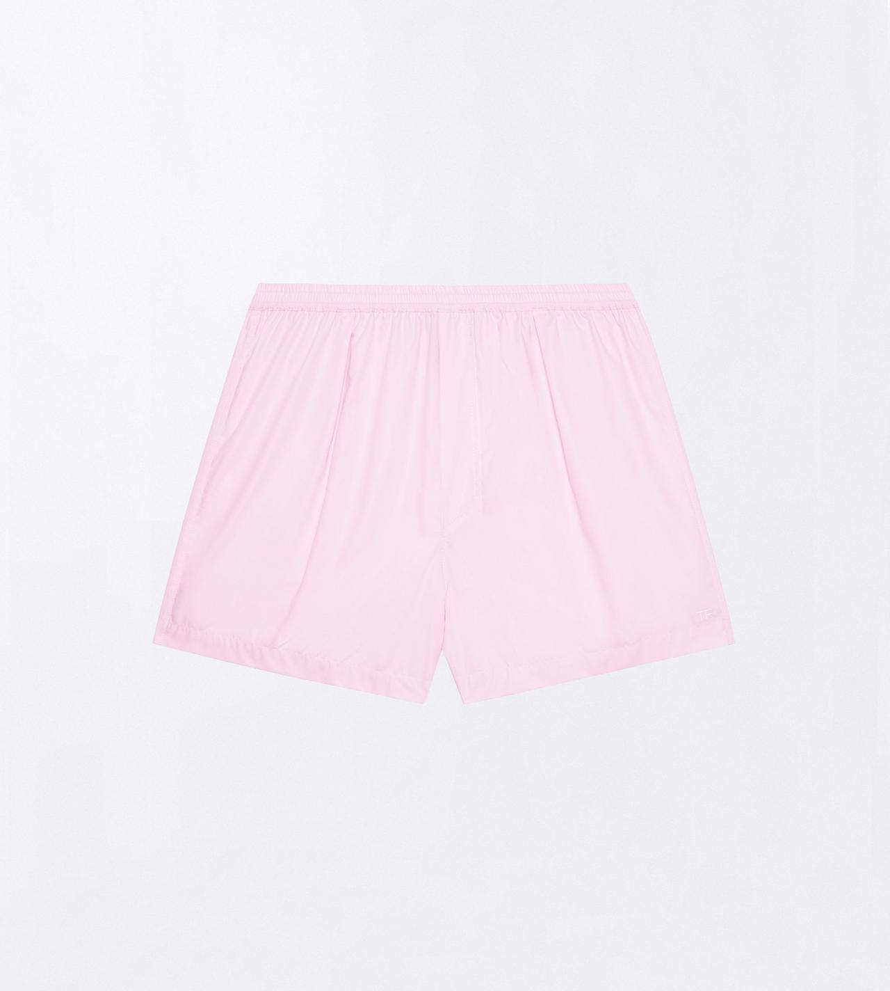 TOM FORD COTTON PALE PINK COTTON WOVEN BOXER