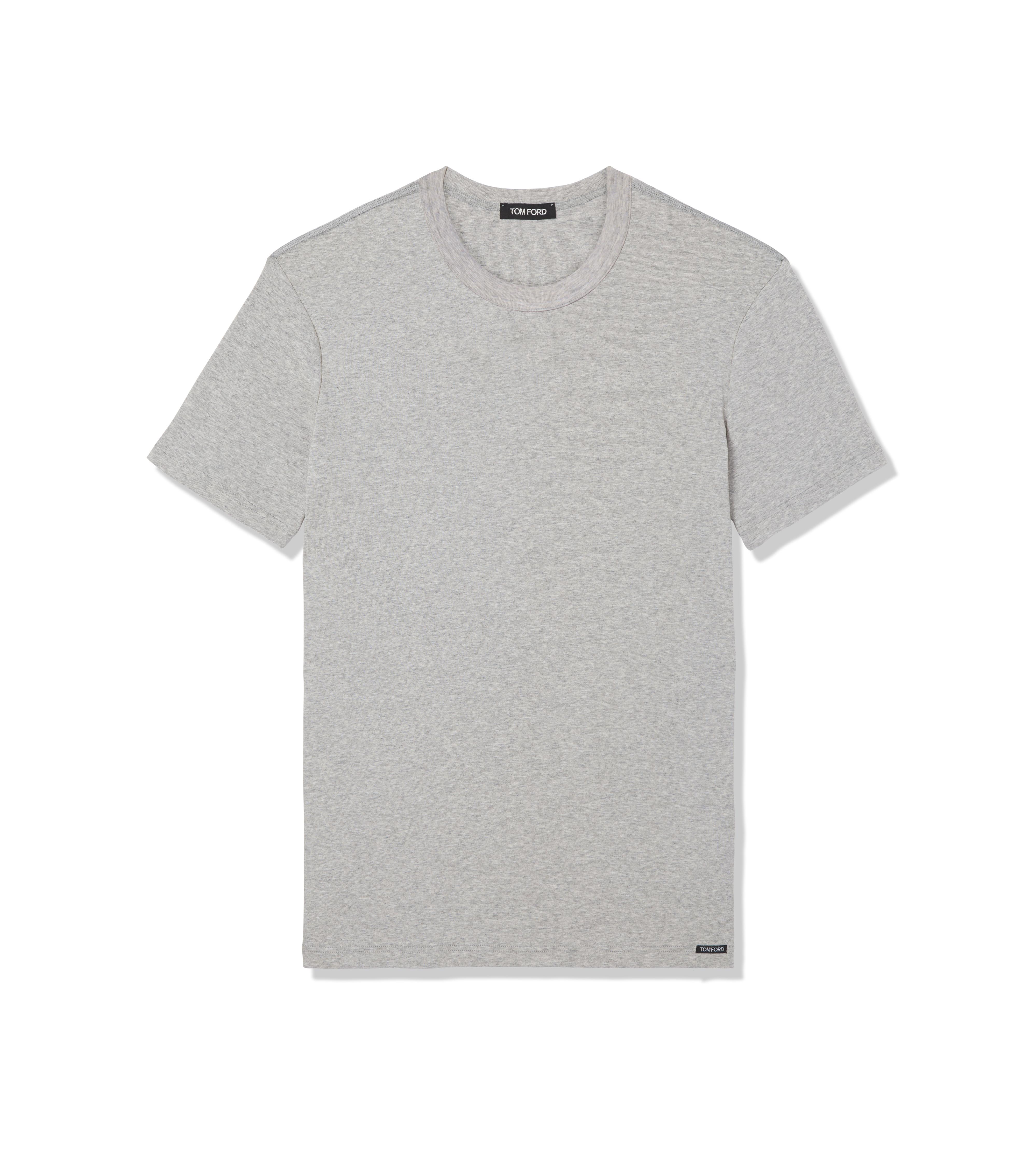 COTTON CREWNECK T-SHIRT