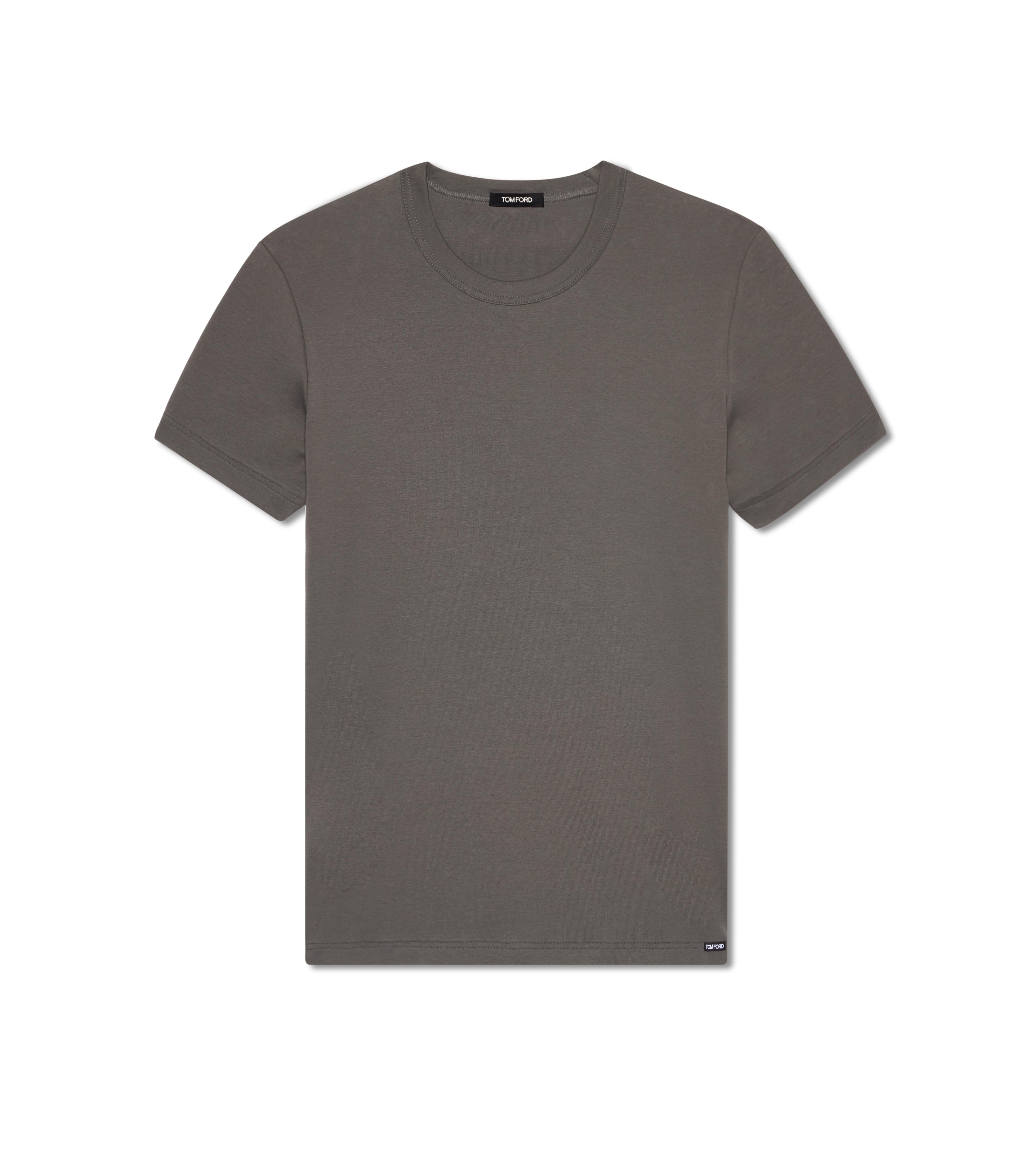 【関税込み】TOM FORD CREWNECK T-SHIRT COTTON CREWNECK T-SHIRT | Tom Ford Fashion