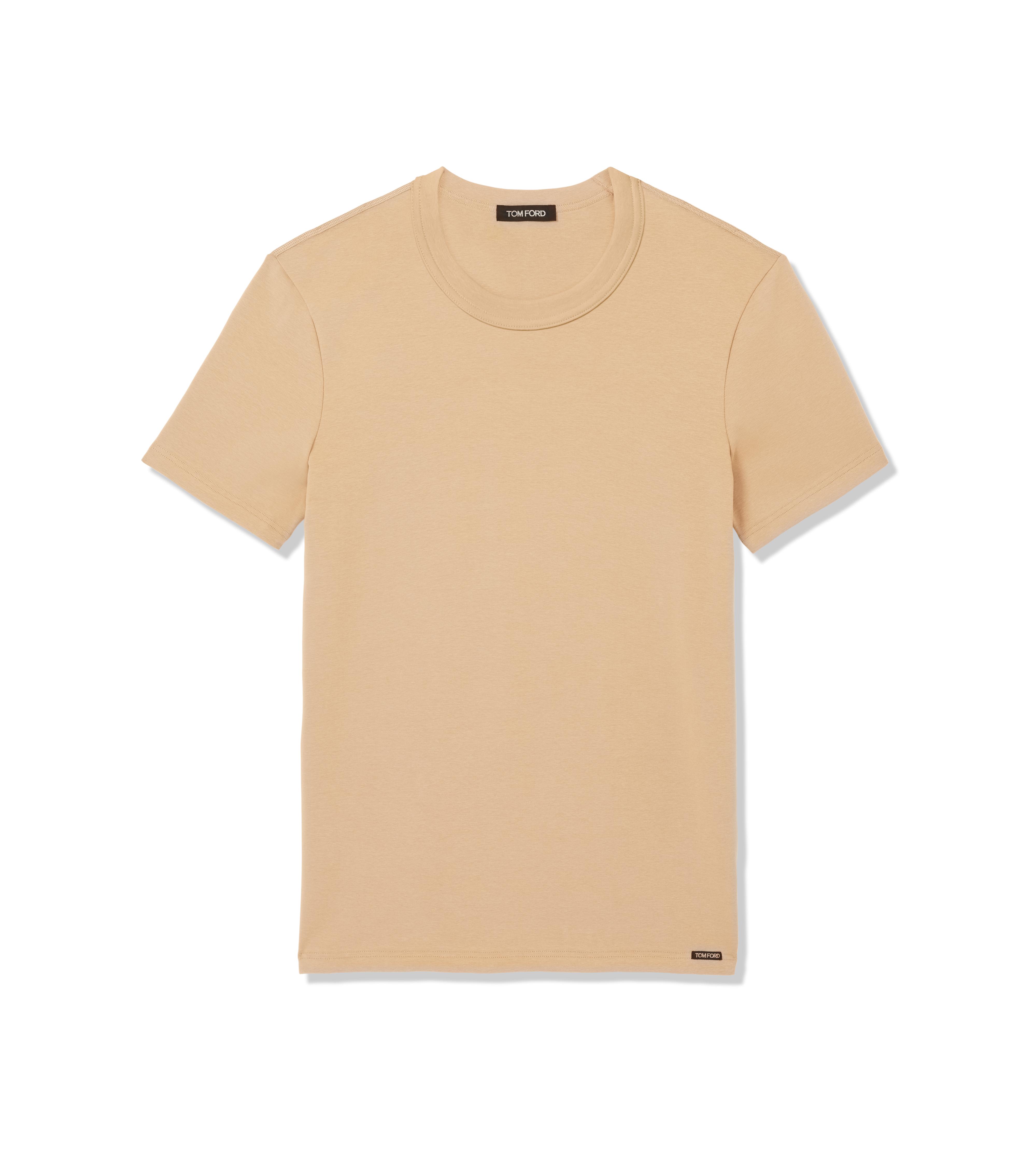 COTTON CREWNECK T-SHIRT