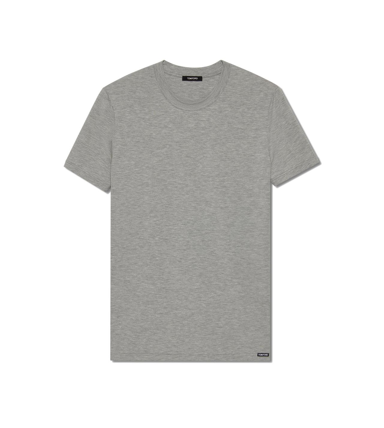 COTTON MODAL CREWNECK T-SHIRT image number 0