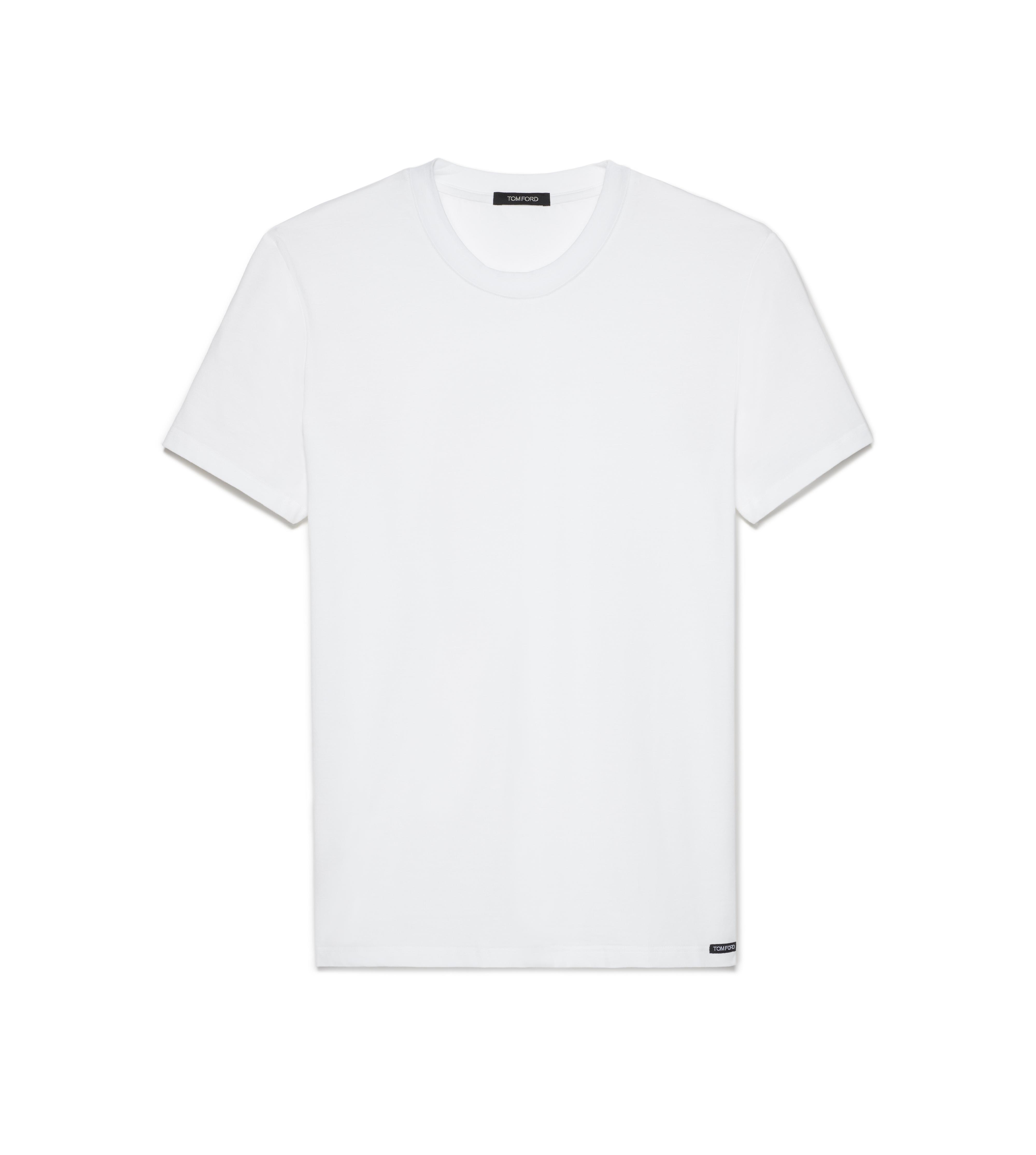 【関税＆送料込み】Tom Ford Crew Neck T-Shirt Clothing TOM FORD Crew-Neck T-Shirt TOM FORD