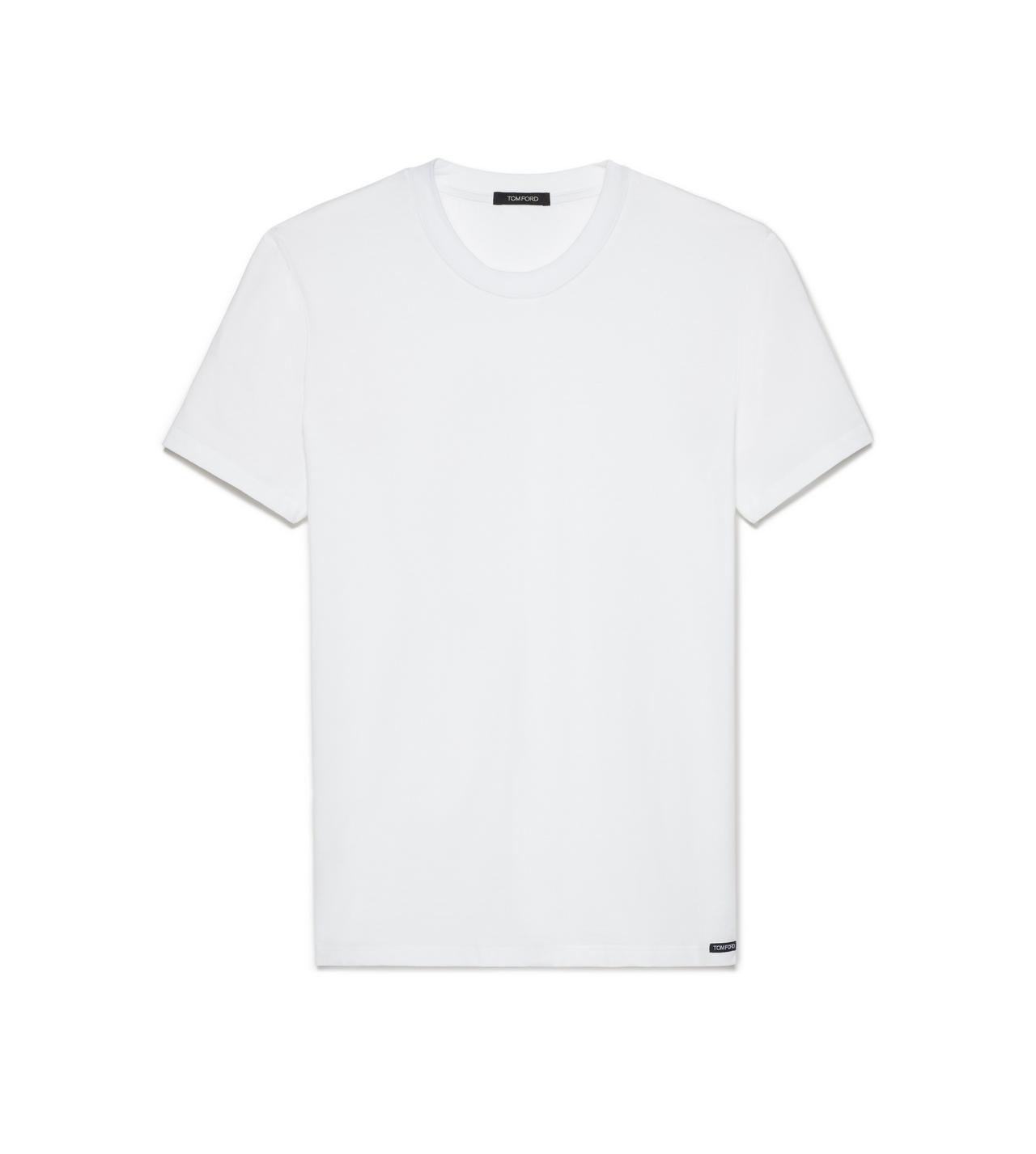 COTTON MODAL CREWNECK T-SHIRT image number 0