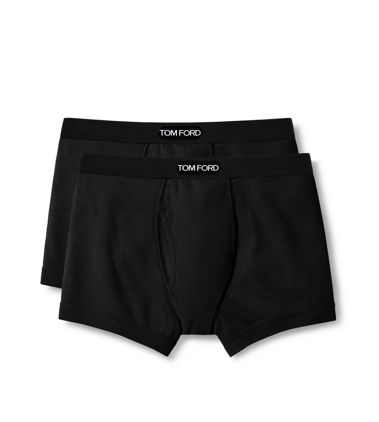 COTTON BOXER BRIEFS TWO PACK image number 0