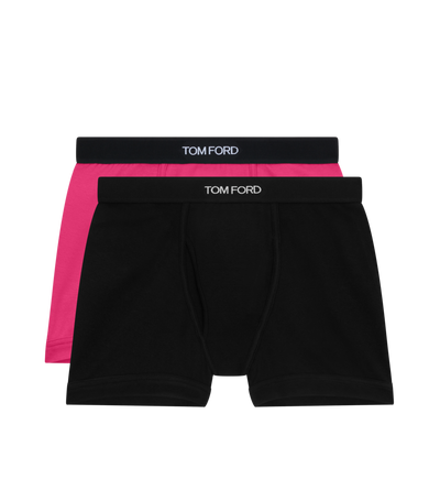 COTTON BOXER BRIEFS TWO PACK