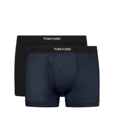 COTTON BOXER BRIEFS TWO PACK
