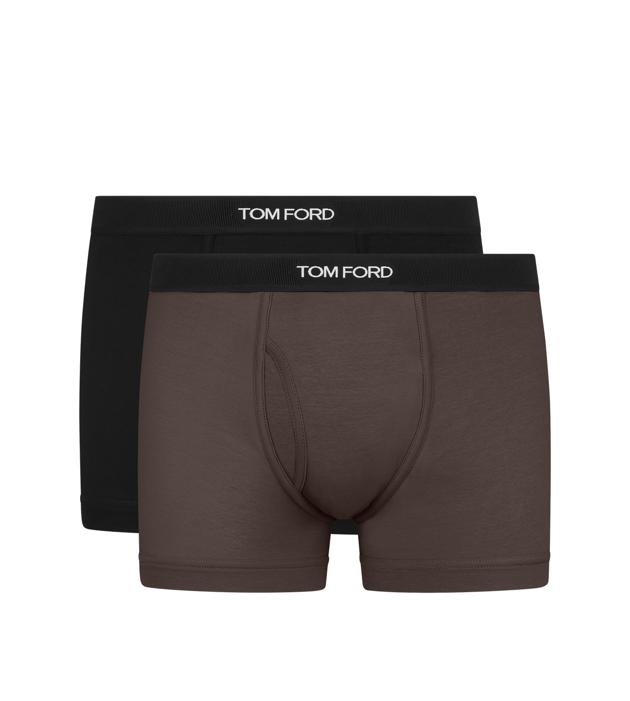 TOM FORD COTTON GOLD COTTON BOXER BRIEFS TWO PACK