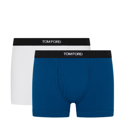 COTTON BOXER BRIEFS TWO PACK