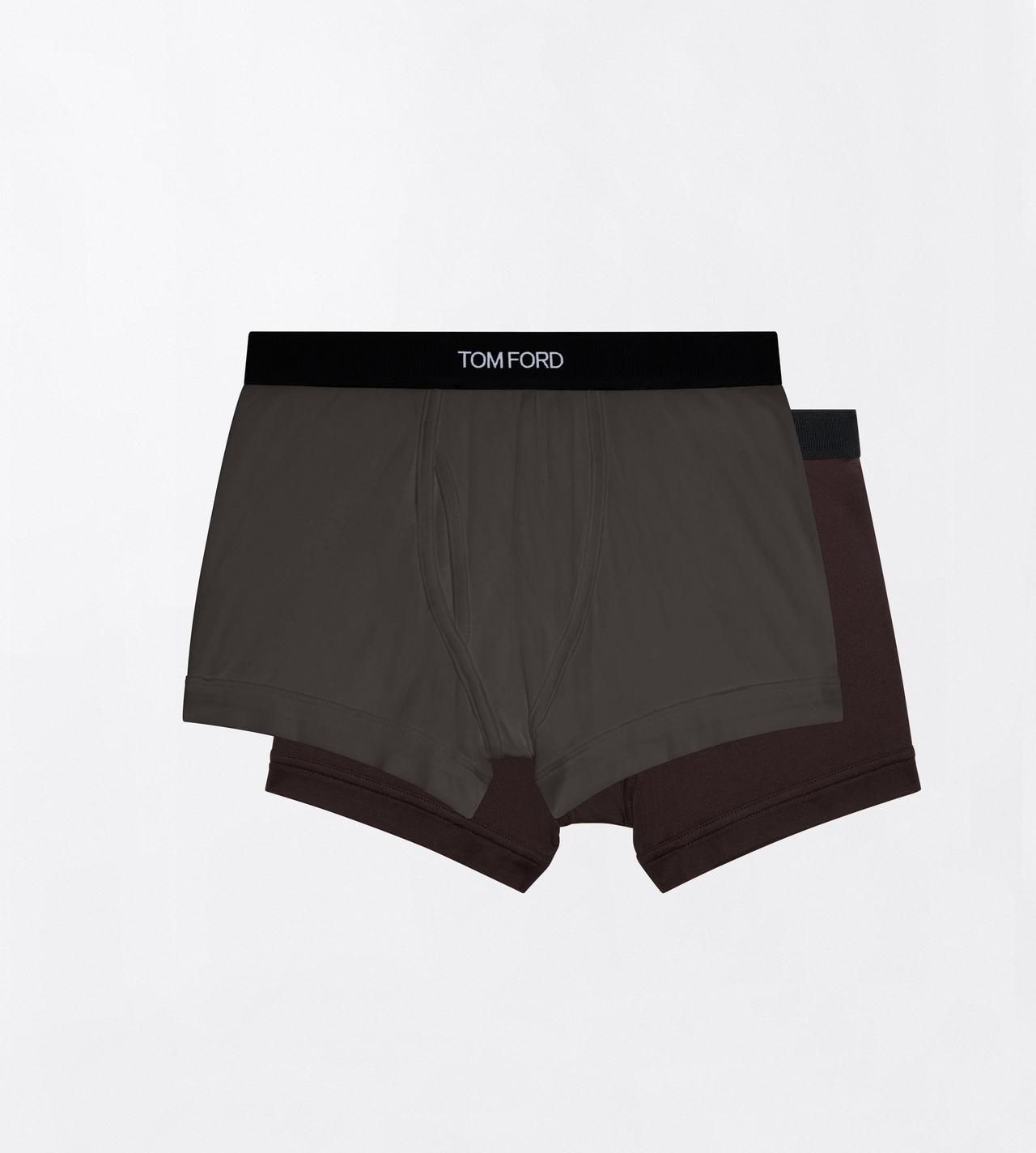 TOM FORD COTTON NUDE 8 COTTON BOXER BRIEFS TWO PACK