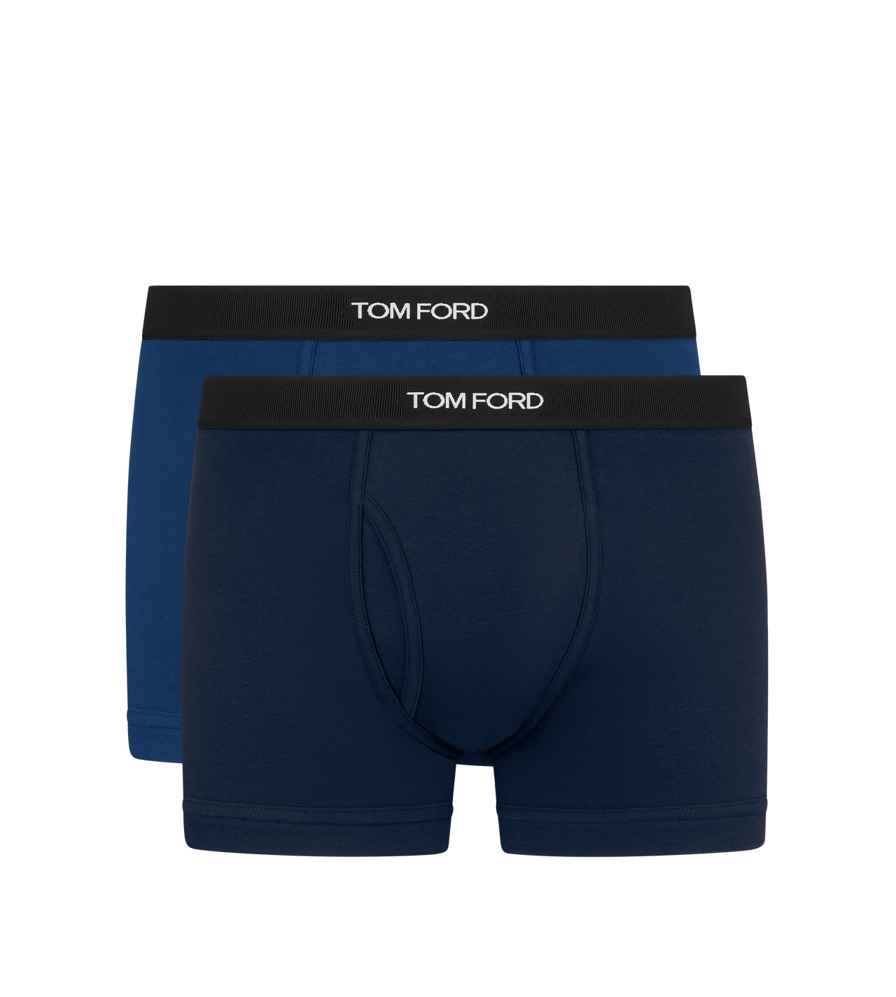 TOM FORD COTTON PEACOCK COTTON BOXER BRIEFS TWO PACK