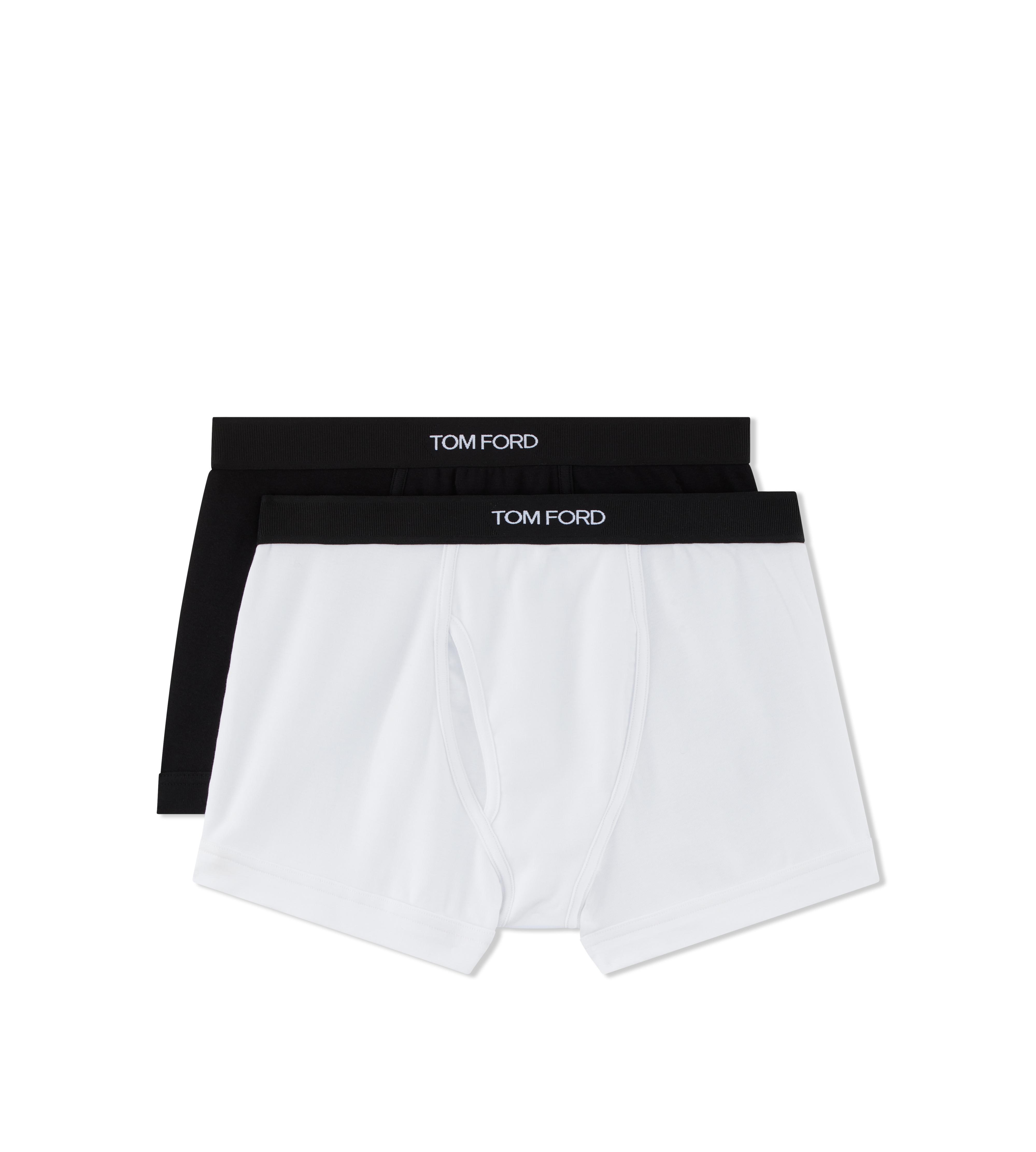 Tom Ford Silk Boxers in White for Men