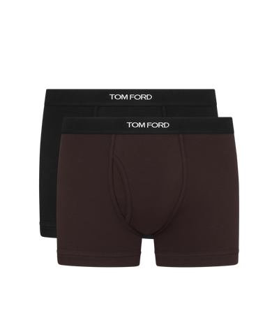 COTTON BOXER BRIEFS TWO PACK