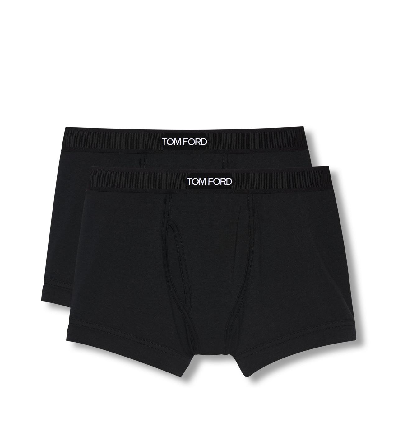 COTTON MODAL BOXER BRIEFS TWO PACK image number 0