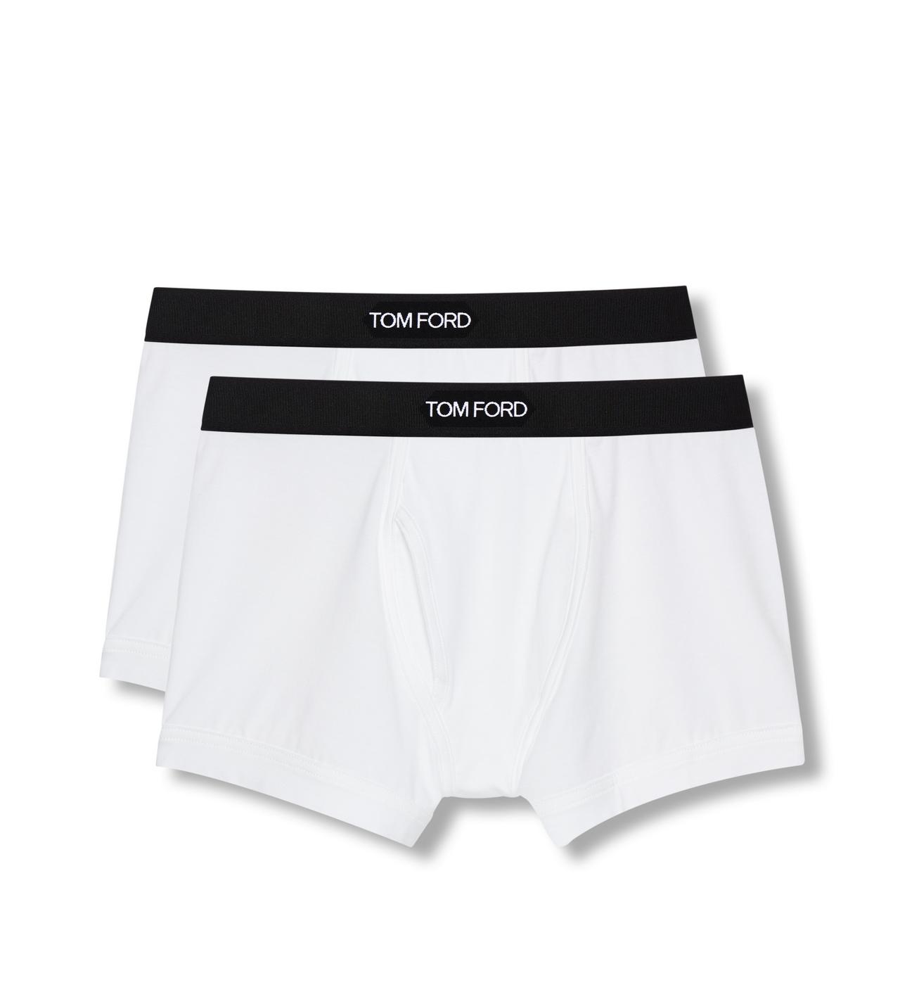 COTTON MODAL BOXER BRIEFS TWO PACK image number 0