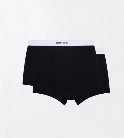 COTTON STRETCH JERSEY BI-PACK BOXER BRIEF