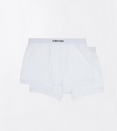 COTTON STRETCH JERSEY BI-PACK BOXER BRIEF
