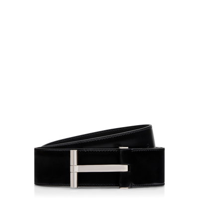 SMOOTH LEATHER T BELT image number 0