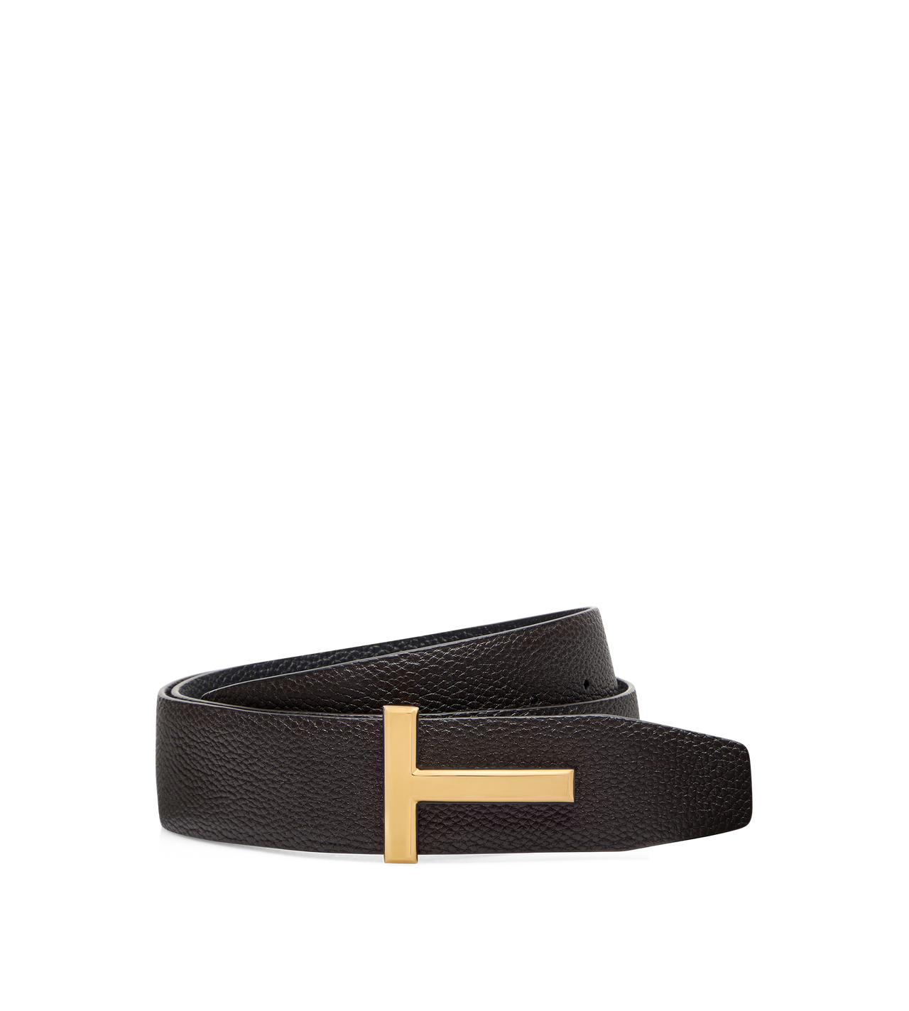 GRAIN LEATHER T ICON BELT