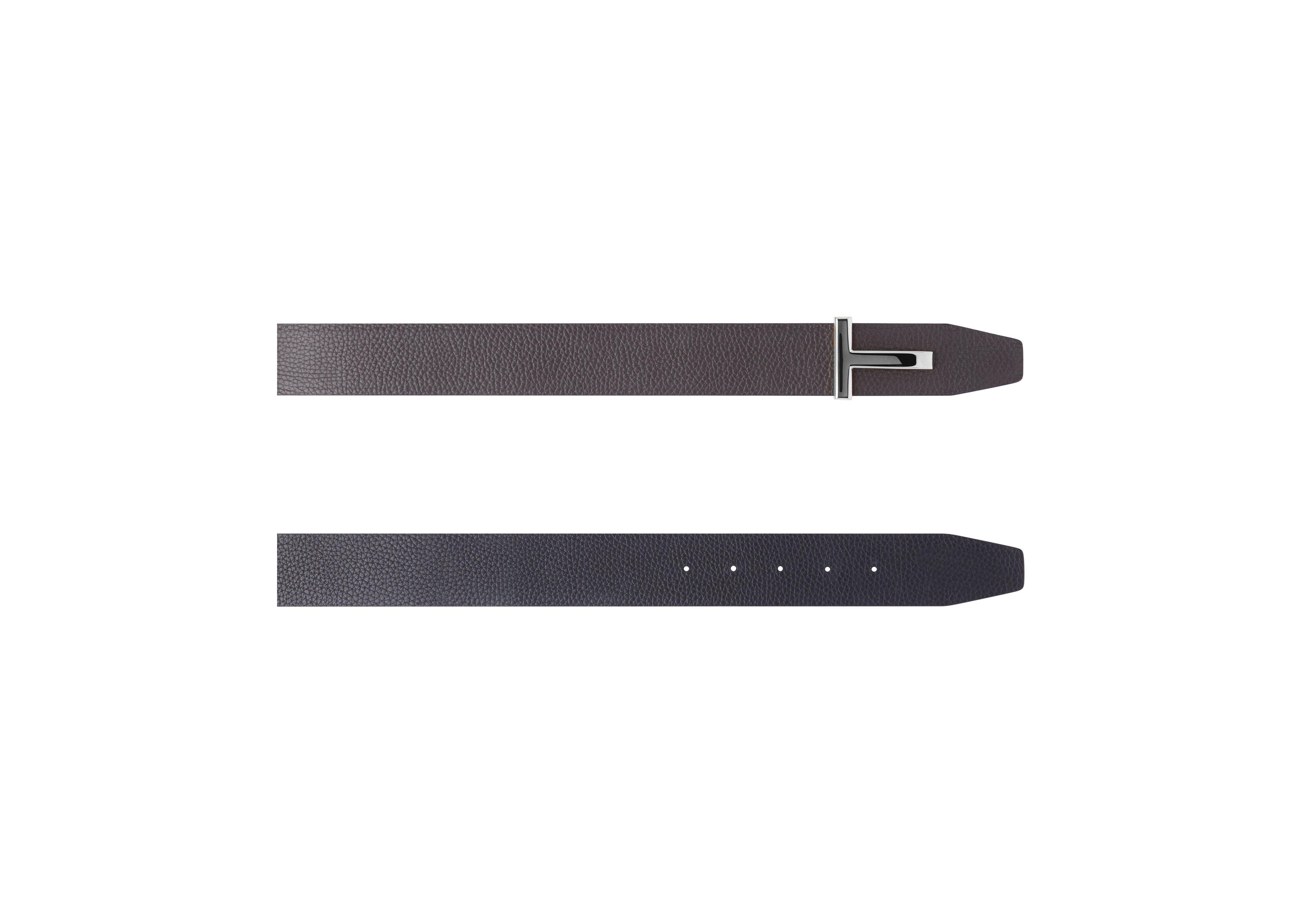 GRAIN LEATHER T ICON BELT | TOM FORD Fashion