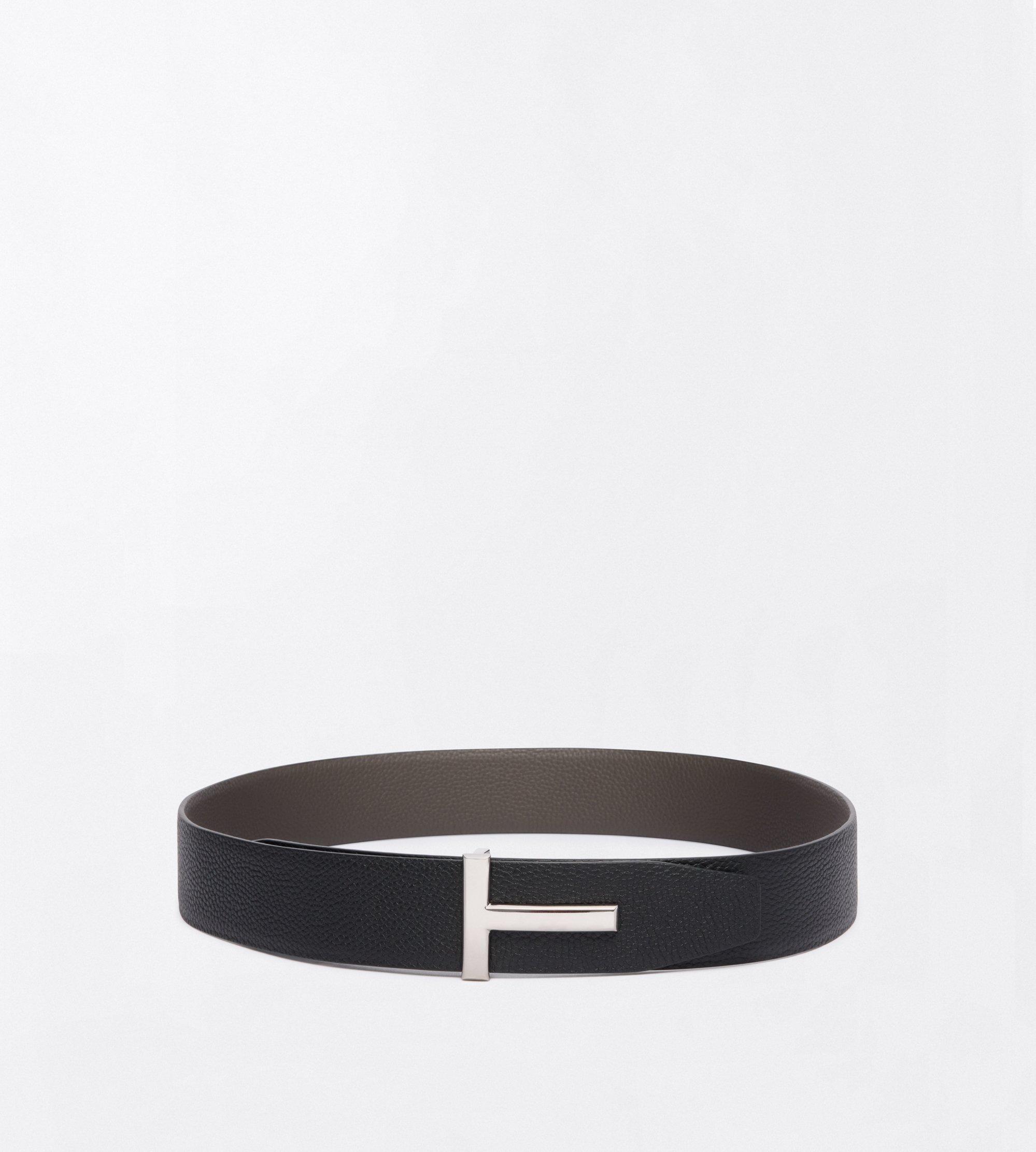 GRAIN LEATHER T ICON BELT&nbsp;