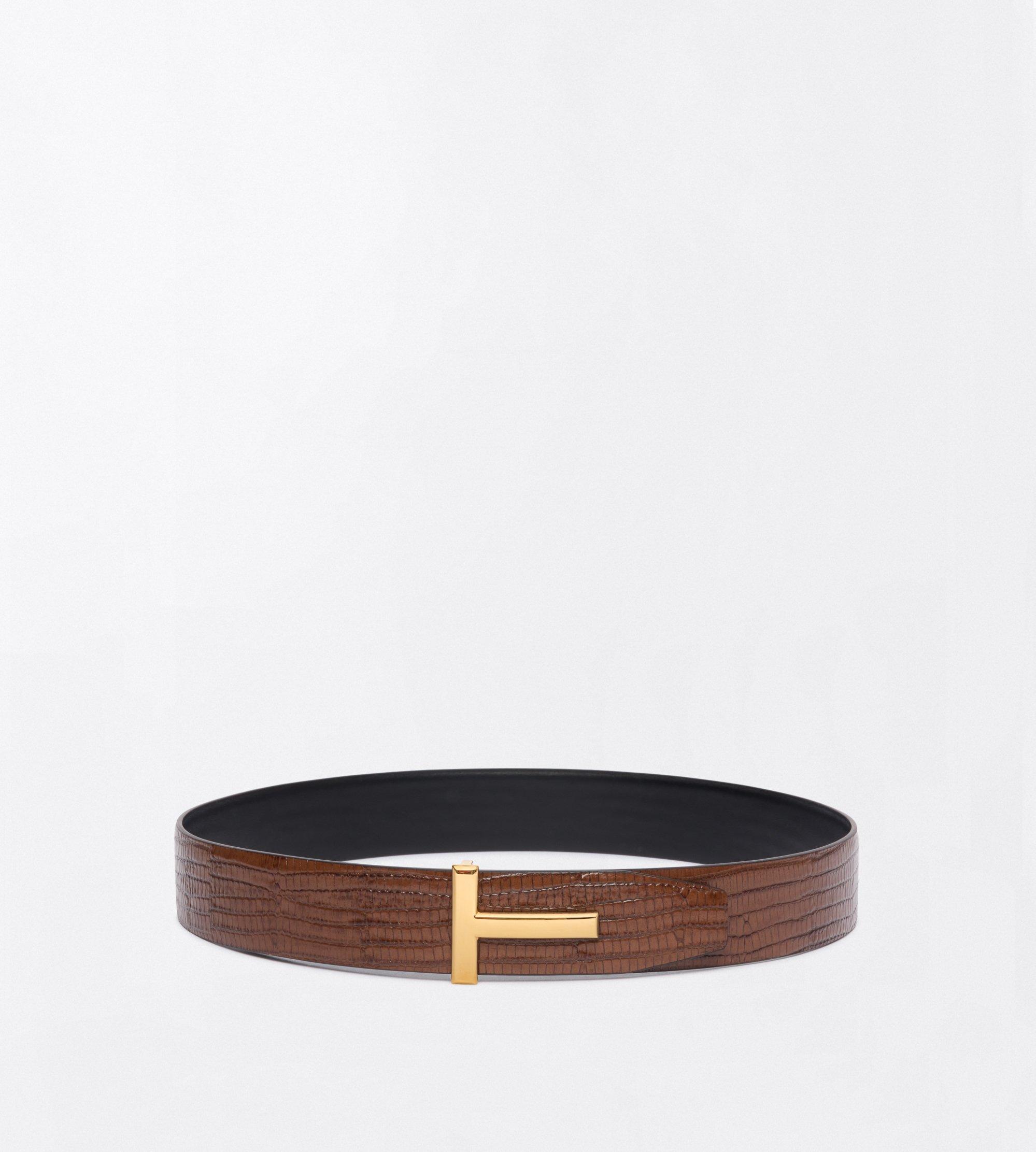 PRINTED TEJUS REVERSIBLE T ICON BELT 40 MM