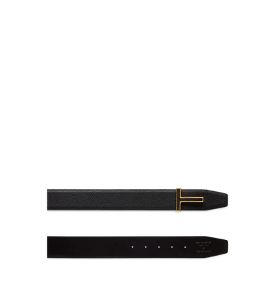 【関税込み】tom ford T' belt TOM FORD Reversible T Logo Leather Belt | Brown | FARFETCH