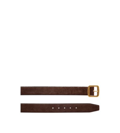SUEDE SQUARE BELT image number 1