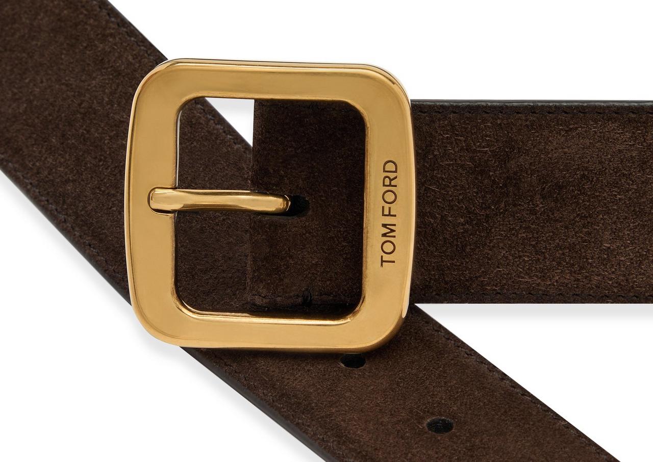 SUEDE SQUARE BELT image number 2