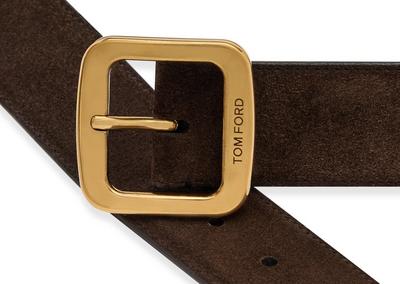SUEDE SQUARE BELT image number 2